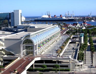 The Long Beach Convention Center in Long Beach California, host of the 2015 Scuba Show