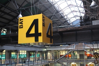 Bay 4 Signage at the Australian Technology Park, host of the OZTek 2015 Dive Show 