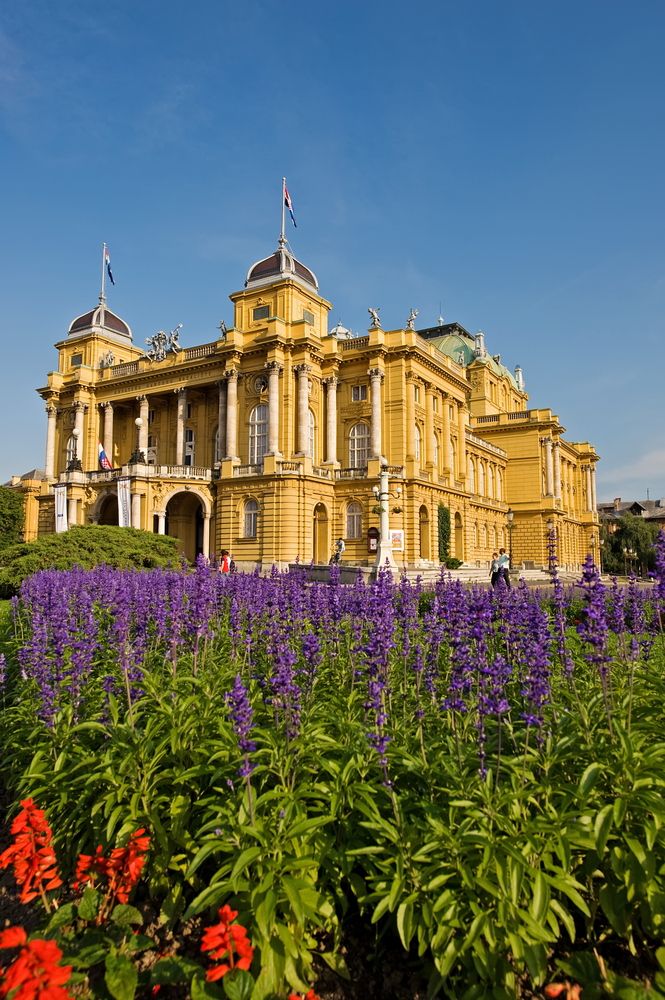 HNK Zagreb, also known as the Croatian National Theatre In Zagreb, was established in 1860 and now operates as a theatre, opera, and ballet house. 