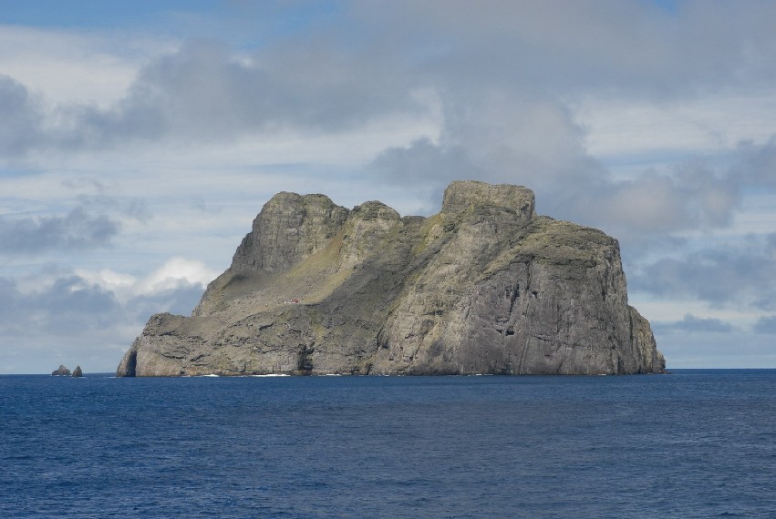 The rocky cliffs of Malpelo Island provide an excellent home for the abundance of sharks and other marine creatures that inhabit the area